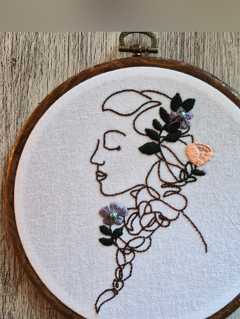 Hand Embroidered Art